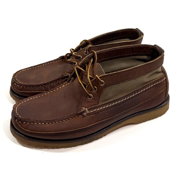 Red Wing Mens Heritage Wabasha Chukka Boots Shoes Size 8 E Wide 9184 Vibram USA - Picture 1 of 13